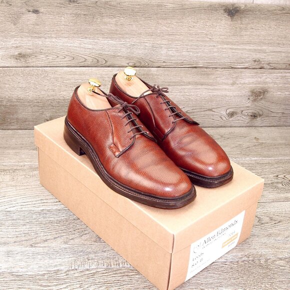 Allen Edmonds LEEDS 8 B Narrow Cognac Grain * add $15 new Cedar Trees main image 7